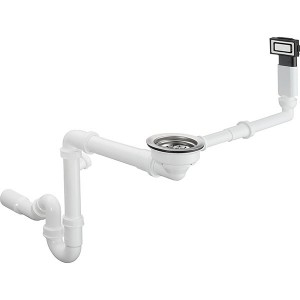 Hansgrohe Manuelle Ab- und Überlaufgarnitur 660 D14-10 BSO