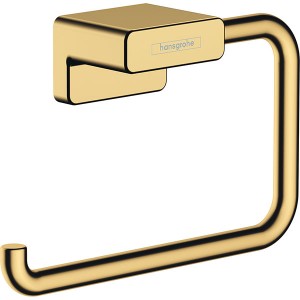 Hansgrohe Papierrollenhalter ohne Deckel AddStoris polished gold
