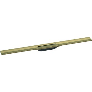 Hansgrohe RainDrain Flex Duschrinne 1000 mm kürzbar für Wandmontage brushed bronze