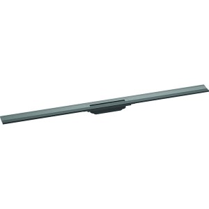 Hansgrohe RainDrain Flex Duschrinne 1200 mm kürzbar für Wandmontage brushed black chrome