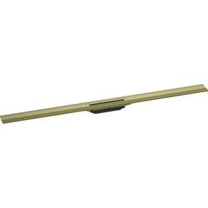 Hansgrohe RainDrain Flex Duschrinne 1200 mm kürzbar für Wandmontage brushed bronze