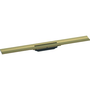 Hansgrohe RainDrain Flex Duschrinne 800 mm kürzbar für Wandmontage brushed bronze