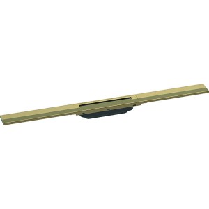 Hansgrohe RainDrain Flex Duschrinne 800 mm kürzbar zur freien Montage brushed bronze
