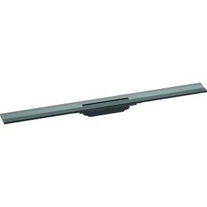 Hansgrohe RainDrain Flex Duschrinne 900 mm kürzbar für Wandmontage brushed black chrome