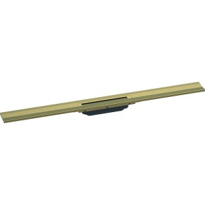 Hansgrohe RainDrain Flex Duschrinne 900 mm kürzbar für Wandmontage brushed bronze
