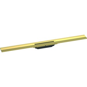 Hansgrohe RainDrain Flex Duschrinne 900 mm kürzbar für Wandmontage polished gold