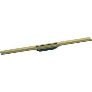Hansgrohe RainDrain Flex Duschrinne 900 mm kürzbar zur freien Montage brushed bronze