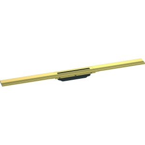 Hansgrohe RainDrain Flex Duschrinne 900 mm kürzbar zur freien Montage polished gold