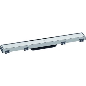 Hansgrohe RainDrain Match Duschrinne 600 mm mit höhenverstellbaren Rahmen BST