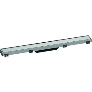 Hansgrohe RainDrain Match Duschrinne 700 mm mit höhenverstellbaren Rahmen BST