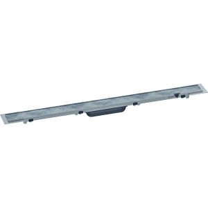 Hansgrohe RainDrain Rock Duschrinne 800 mm kürzbar und befliesbar