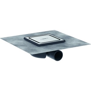 Hansgrohe RainDrain Spot Punktablauf 150 x 150 mm Rost BST