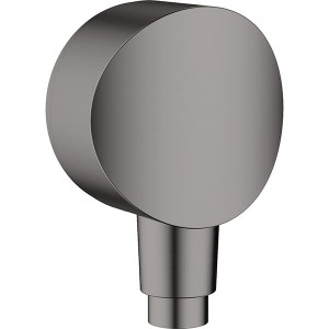 Hansgrohe Schlauchanschluss DN15 Fixfit S mit Rückflussverhinderer brushed black chrome