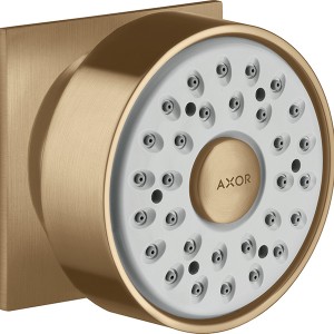 Hansgrohe Seitenbrause 1jet eckig Brushed Bronze