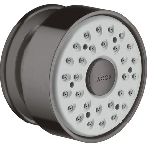 Hansgrohe Seitenbrause 1jet rund  Brushed Black Chrome