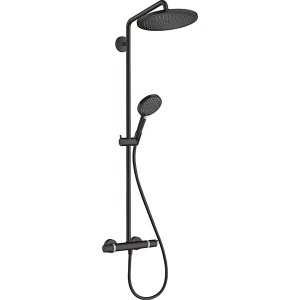 Hansgrohe Showerpipe Croma Select S 280 EcoSmart mit Raindance HB mattschwarz
