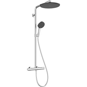 Hansgrohe Showerpipe Raindance Alive S Puro  300 1jet EcoSmart mit Thermostat chrom