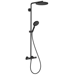 Hansgrohe Showerpipe Raindance Select S 240 1jet PowderRain mattschwarz 27633670