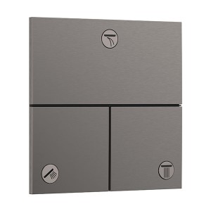 Hansgrohe ShowerSelect Comfort E Ventil Unterputz für 3 Verbraucher Brushed Black Chrome