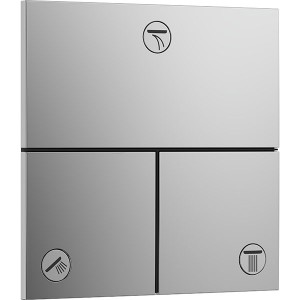 Hansgrohe ShowerSelect Comfort E Ventil Unterputz für 3 Verbraucher Chrom