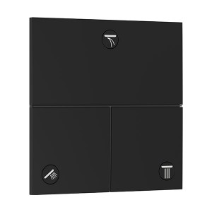 Hansgrohe ShowerSelect Comfort E Ventil Unterputz für 3 Verbraucher Mattschwarz