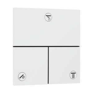 Hansgrohe ShowerSelect Comfort E Ventil Unterputz für 3 Verbraucher Mattweiß