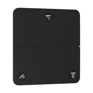 Hansgrohe ShowerSelect Comfort Q Ventil Unterputz für 3 Verbraucher Mattschwarz