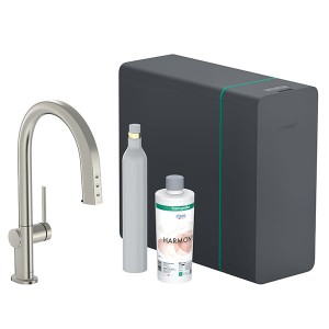 Hansgrohe SodaSystem 210 Aqittura M91 Ausziehauslauf 1j sBox Starter Set ST