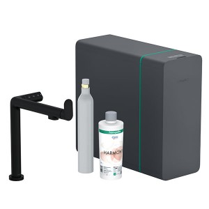 Hansgrohe SodaSystem 240 Aqittura M91 1jet Starter Set Matt Black