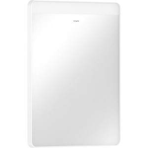 Hansgrohe Spiegel Xarita Lite Q 500/30 m.hor.LED Beleuchtung Wandschalter Matt White