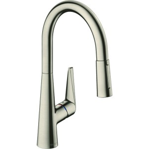 Hansgrohe Spültischmischer 200 Talis M51 Eco Ausziehbrause 2jet edelstahl-optik