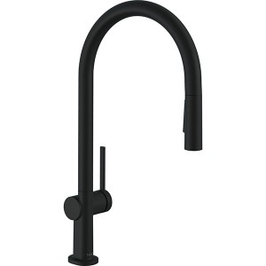 Hansgrohe Spültischmischer 210 Talis M54 Eco Ausziehbrause 2jet mattschwarz