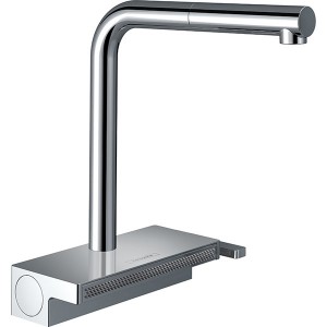 Hansgrohe Spültischmischer 250 Aquno Select M81 Ausziehauslauf 2jet chrom