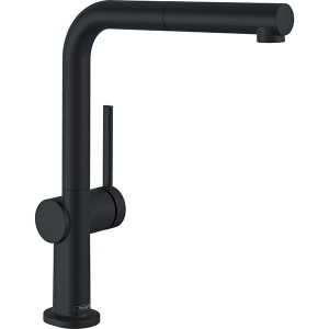 Hansgrohe Spültischmischer 270 Talis M54 Eco Ausziehauslauf 1jet mattschwarz