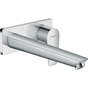 Hansgrohe 2-Loch Waschtischmischer Unterputz Talis E F-Set langer Auslauf chrom