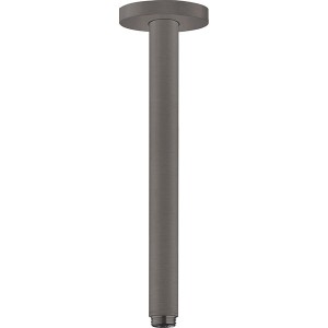 Hansgrohe Deckenanschluss S DN15 300mm brushed black chrome 