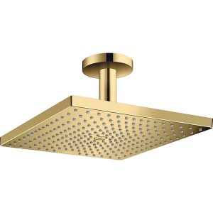 Hansgrohe Kopfbrause Raindance E 300 1jet Deckenmontage polished gold
