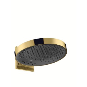 Hansgrohe Kopfbrause Rainfinity 360 3jet Wandmontage polished gold