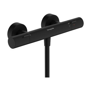 Hansgrohe Thermostat Ecostat Fine Brausenmischer Aufputz DN15 mattschwarz