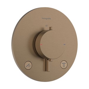 Hansgrohe Thermostat UP Ecostat Comfort S  Fertigset 2 Verbraucher BBR