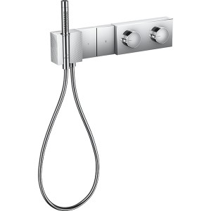 Hansgrohe Thermostatmodul Unterputz Select Axor Edge F-Set 2 Verbr.Diamantschliff chrom