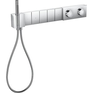 Hansgrohe Thermostatmodul Unterputz Select Axor Edge F-Set 5 Verbr.Diamantschliff chrom
