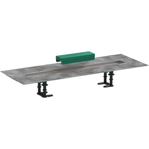 Hansgrohe uBox universal Installationsset 700 mm für befliesbare Duschrinnen