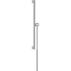 Hansgrohe Unica Brausestange S Puro 65 cm mit Easy Slide Handbrausehalter und Isiflex Brauseschlauch 160 cm Chrom