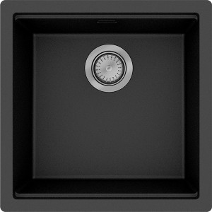 Hansgrohe Unterbauspüle S530-U400 manuelle Ablaufgarnitur graphitschwarz