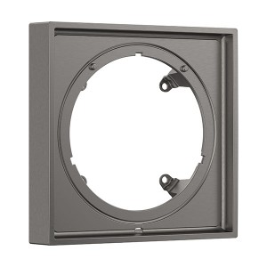 Hansgrohe Verlängerungsrosette eckig 22 mm Brushed Black Chrome