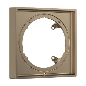 Hansgrohe Verlängerungsrosette eckig 22 mm Brushed Bronze