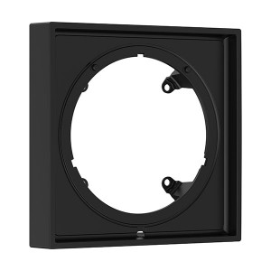 Hansgrohe Verlängerungsrosette eckig 22 mm Mattschwarz