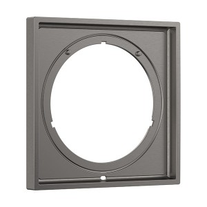 Hansgrohe Verlängerungsrosette eckig 5 mm Brushed Black Chrome