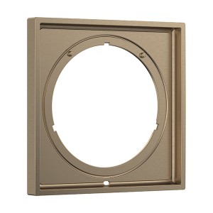 Hansgrohe Verlängerungsrosette eckig 5 mm Brushed Bronze